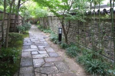 라쿠스이엔 정원