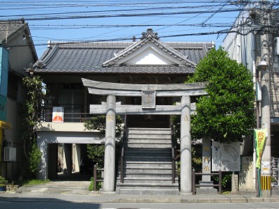 神屋宗湛屋敷跡（豊国神社）