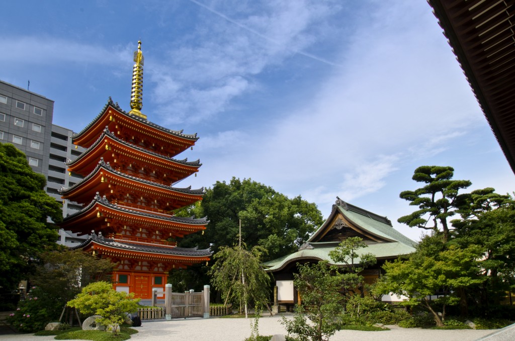 five-storied pagoda