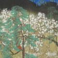 夜桜（右隻）　横山大観筆 昭和4年（1929） 展示期間11月6日〜12月9日