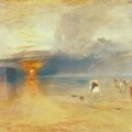 ジョゼフ・マラード・ウィリアム・ターナー《カレの砂浜−引き潮時の餌採り》1830 年　油彩/カンヴァス 　ベリ美術館　©Bury Art Museum, Greater Manchester, UK