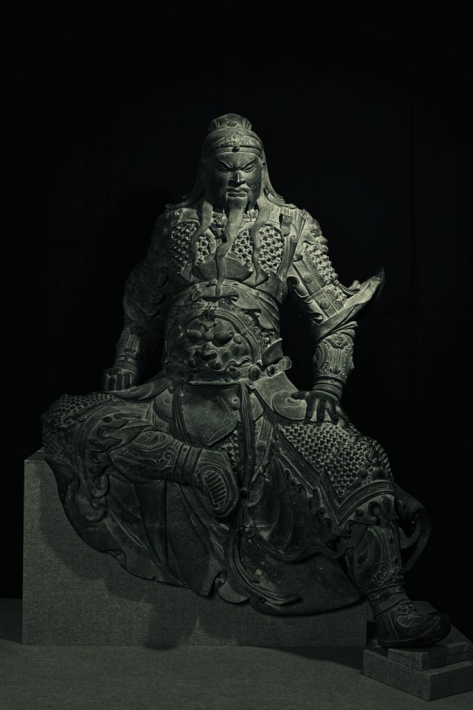 関羽像（明時代・15～16世紀　新郷市博物館）