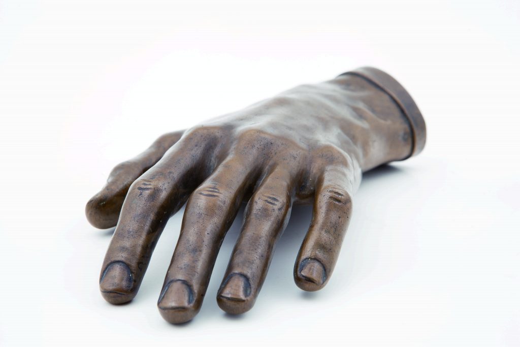 《フリデリク・ショパンの左手像》1968年鋳造　NIFC