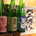 季節替わりの純米酒、吟醸酒１５銘柄ございます。