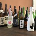 厳選された日本酒の数々をお楽しみいただけます！