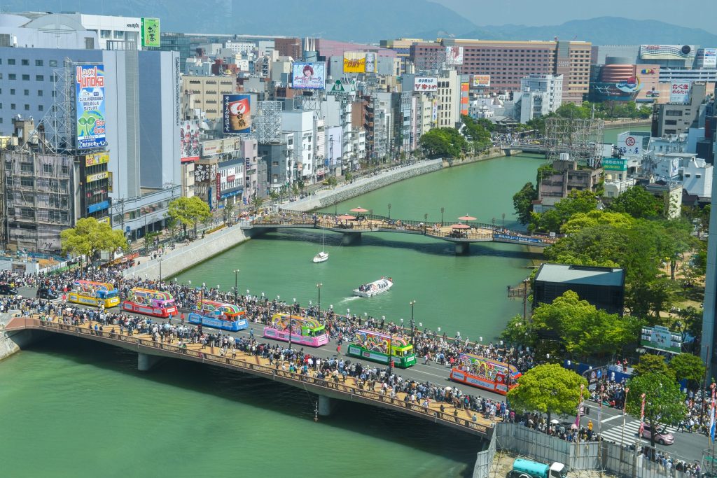 第60回福岡市民の祭り 博多どんたく港まつり の開催について 21年 福岡 博多の観光情報が満載 福岡市公式シティガイド よかなび