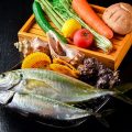 【新鮮食材】九州産の魚介や野菜など同じ風土のものを厳選！