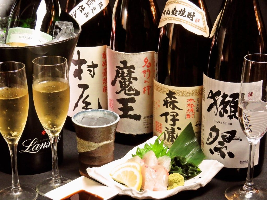 日本酒各種あります！『獺祭』大吟醸磨き50は山口県の銘日本酒