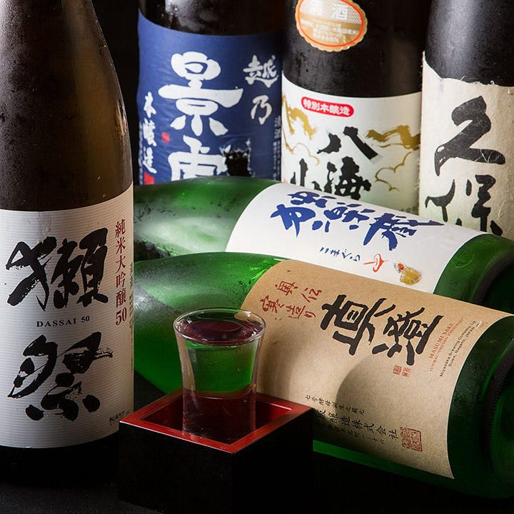 【多彩な日本酒】米どころのものをメインに仕入れています
