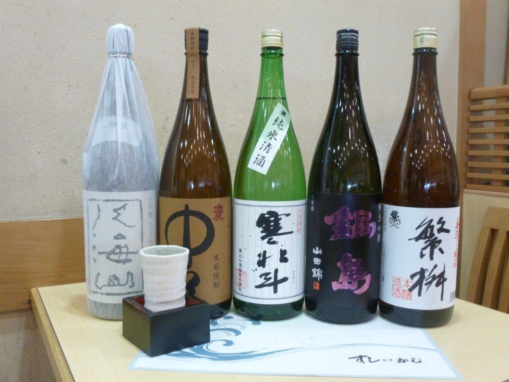 九州の日本酒、焼酎もご用意。