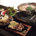 九州産黒毛和牛のもつ鍋は、しょうゆ・味噌味から選べます♪
