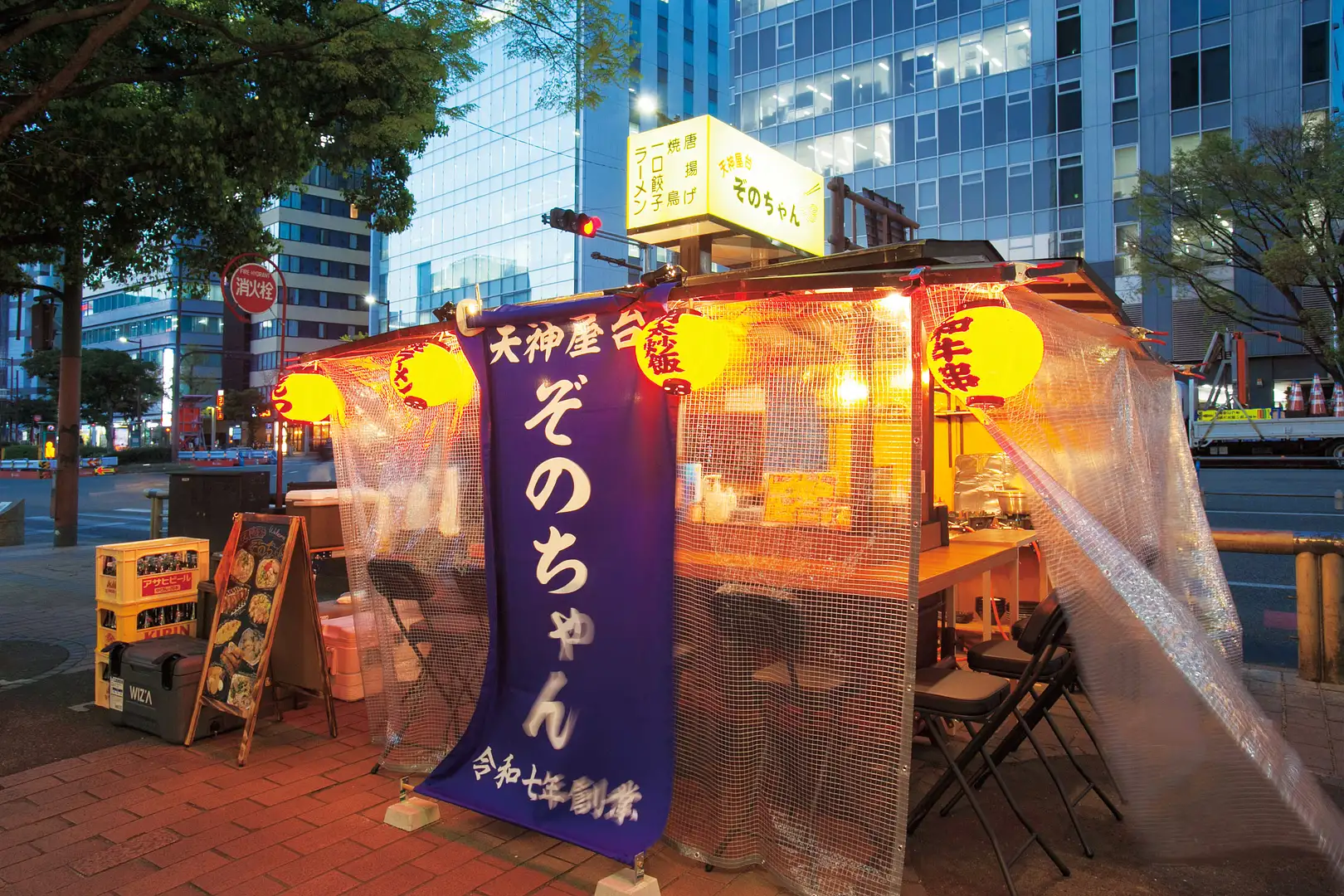 天神 屋台