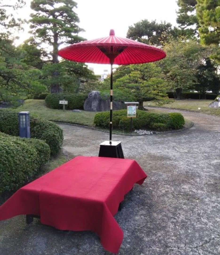 大濠公園　日本庭園　正門前