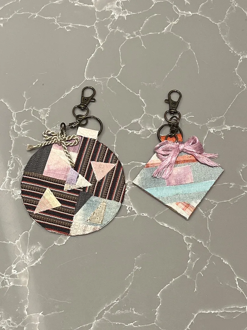 博多織キーホルダー作り