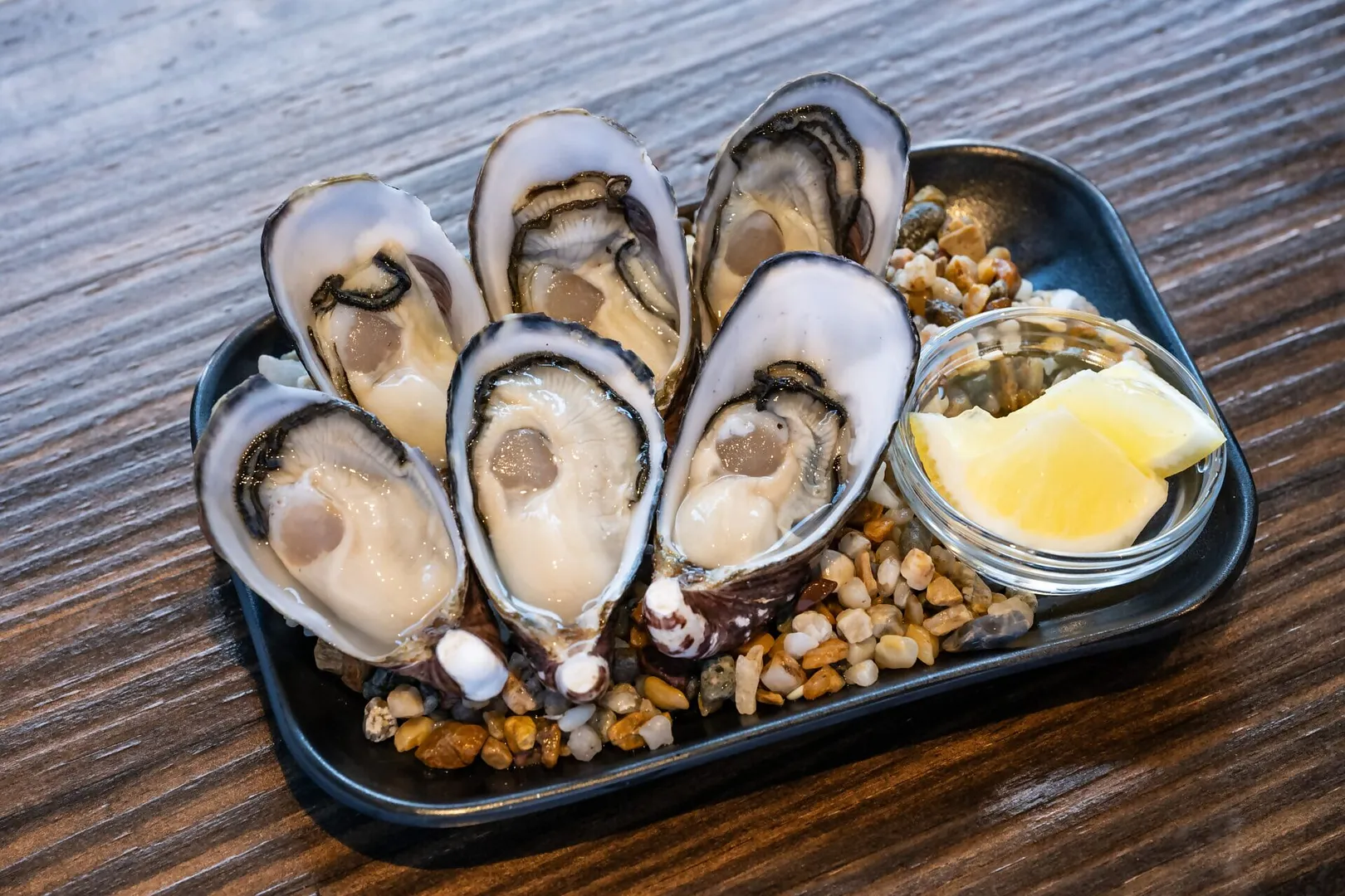 牡蠣と日本酒
