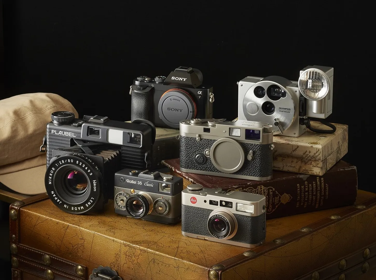 展示・販売予定のカメラ（一例）※画像はイメージです。