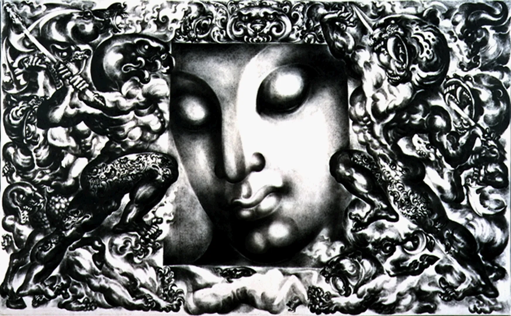 タワン・ダッチャニー［タイ］《マーラの戦い》1989年