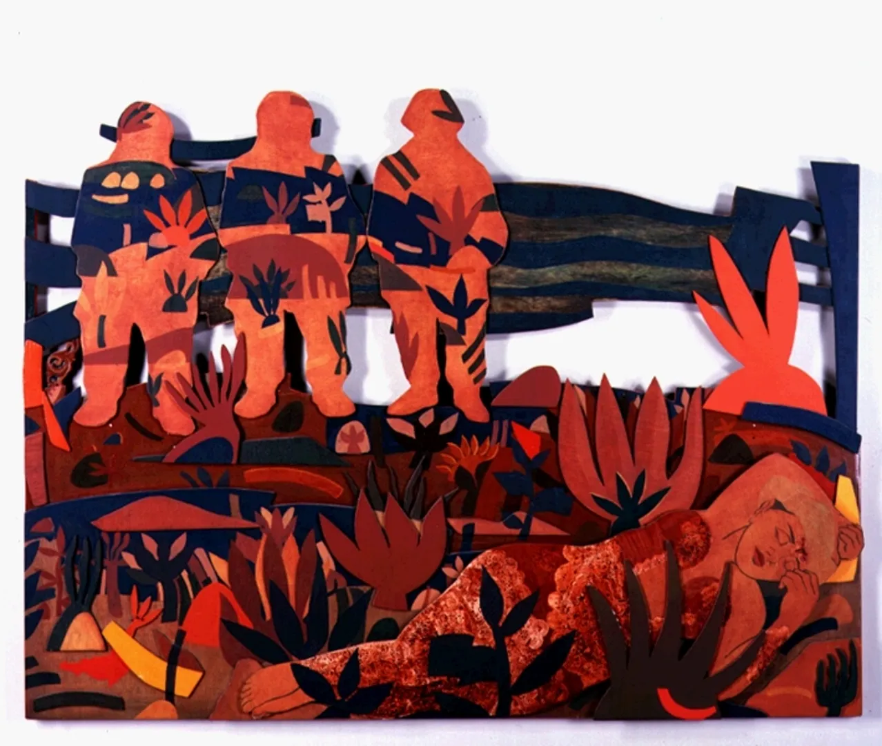 ロベルト・フェレオ［フィリピン］《眠っているピンタド》1982年