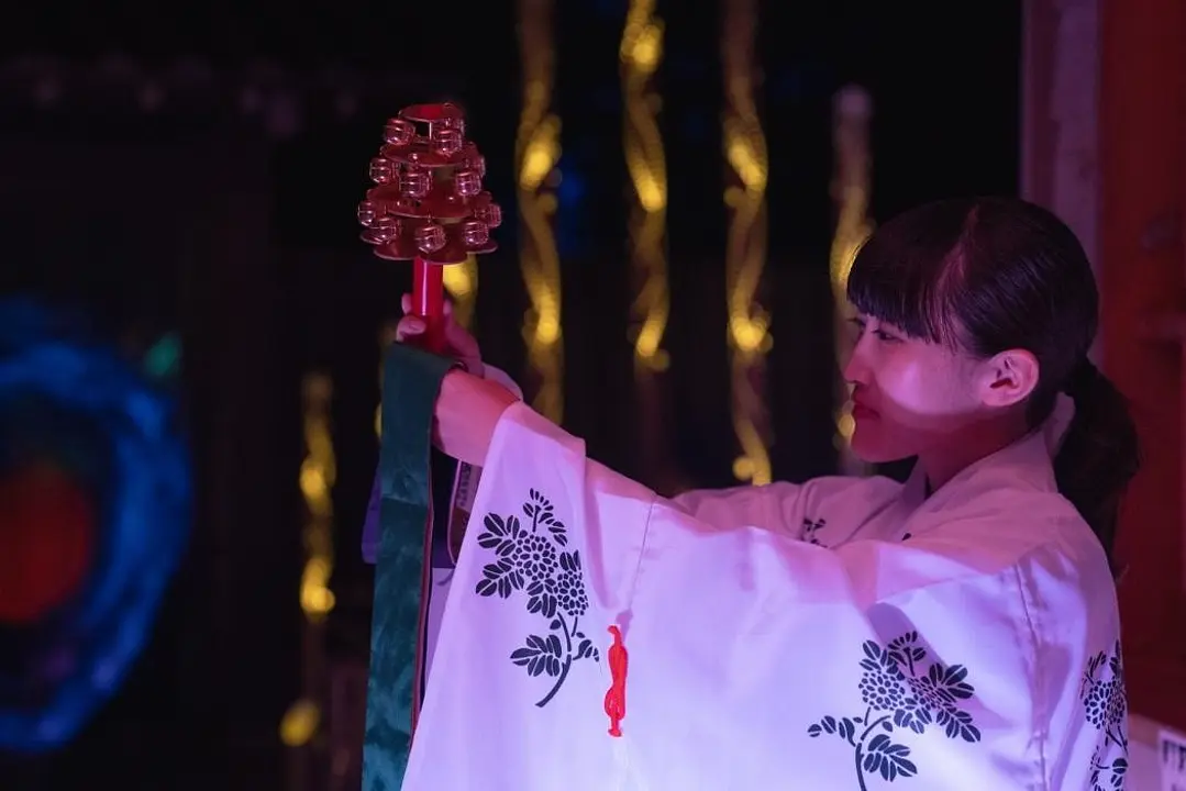 大濠公園 日本庭園で出会う、幻想のナイトアート「宙SORA」4