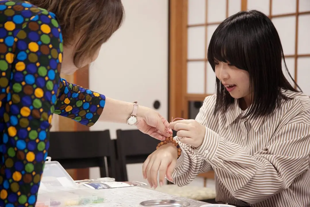 何度でも行きたい！五感で楽しむ福岡体験ガイド 祈願付の輪じゅず作り体験1