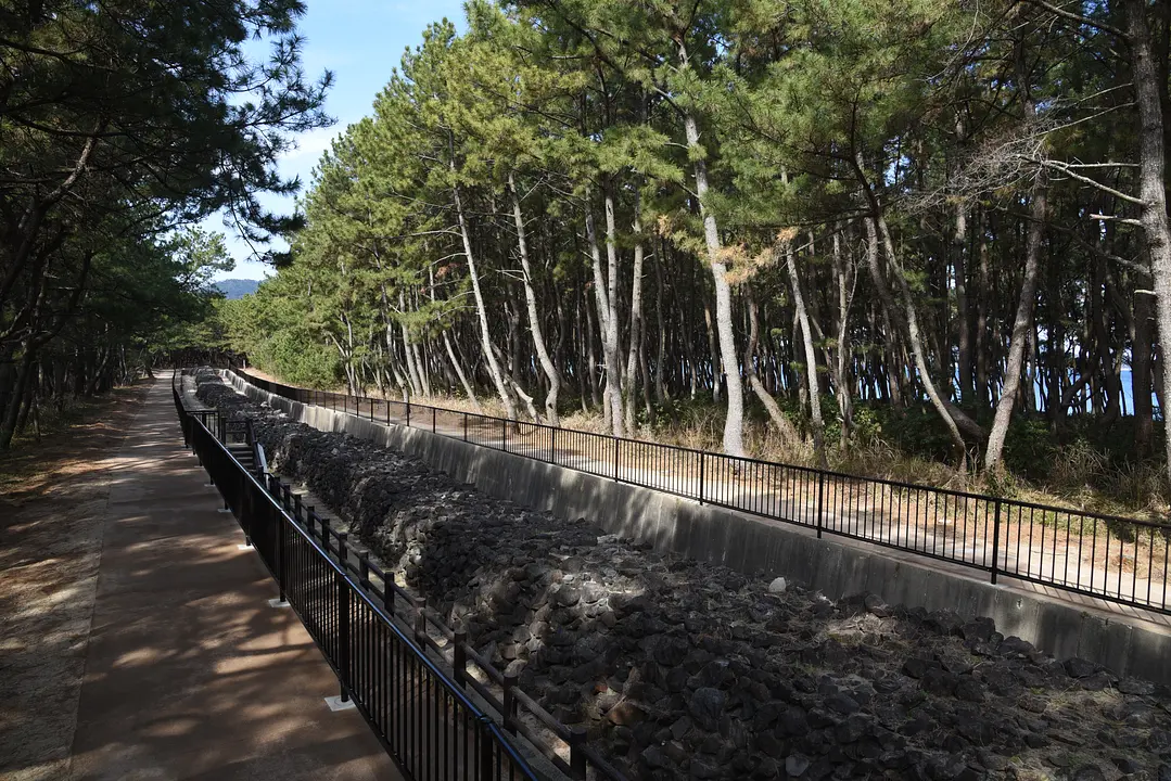 元寇防塁と古墳を巡る5