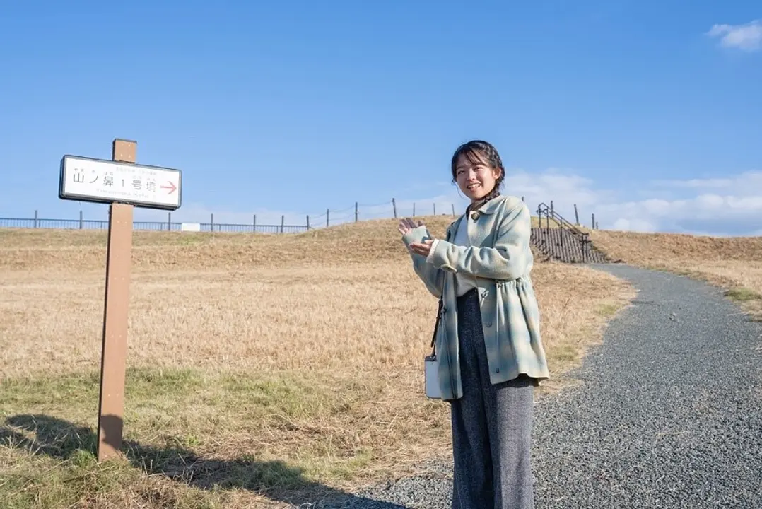 元寇防塁と古墳を巡る15