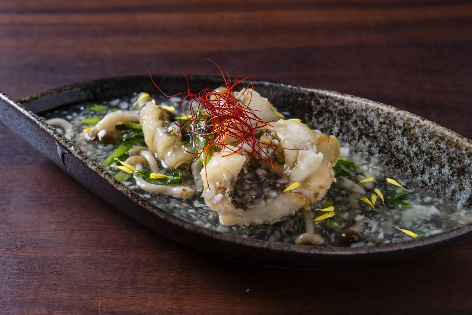 とんこや今泉店【ヒラメのかぶらあんかけ】