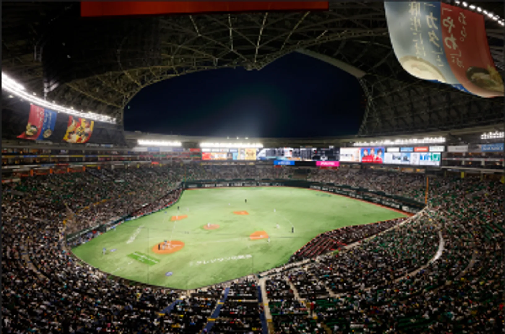 会場のみずほPayPayドーム福岡