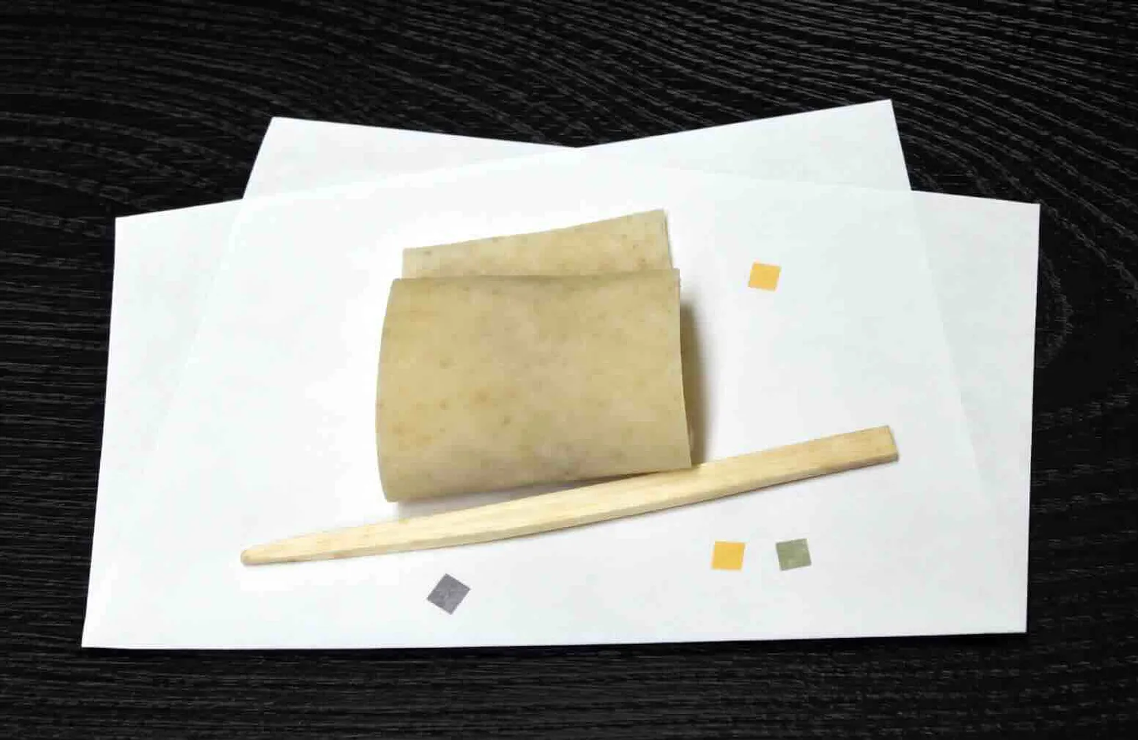 復元・千利休の菓子「ふの焼き」