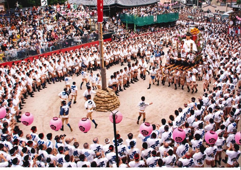 博多祇園山笠_大黒流12日櫛田入り