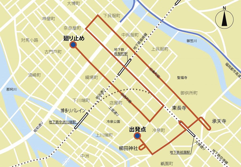 博多祇園山笠_追い山ならし