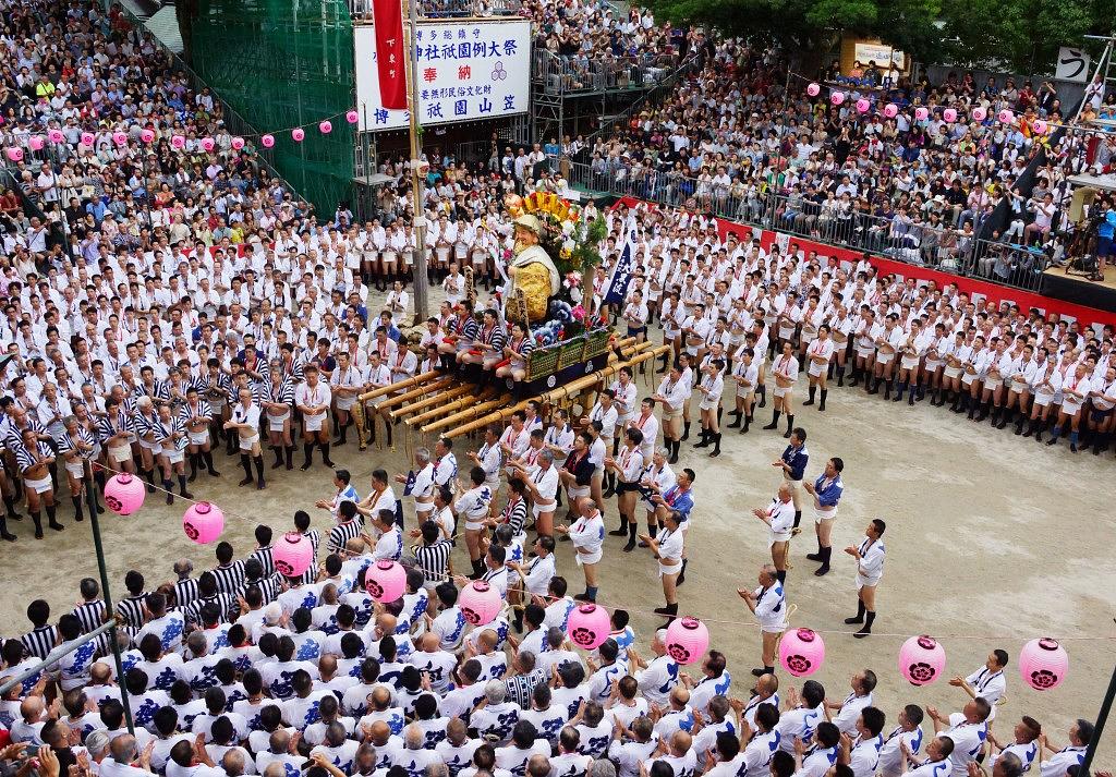 博多祇園山笠_一番山の儀式