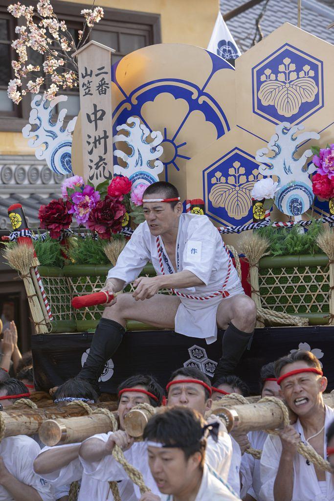 めんたいぴりり山笠シーン