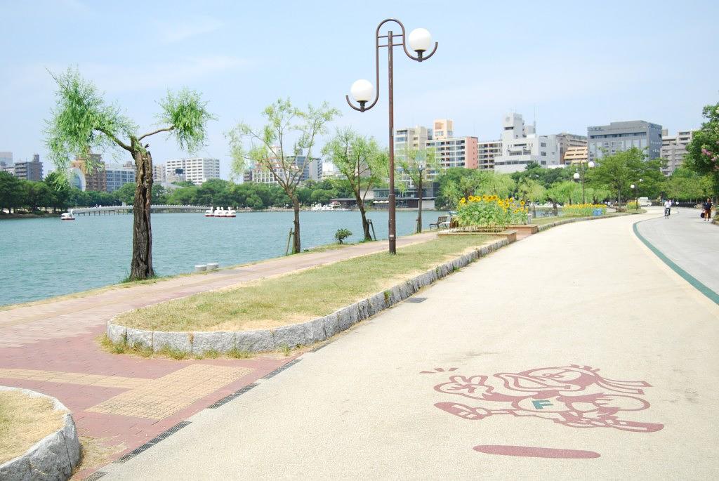 大濠公園_ジョギングロード