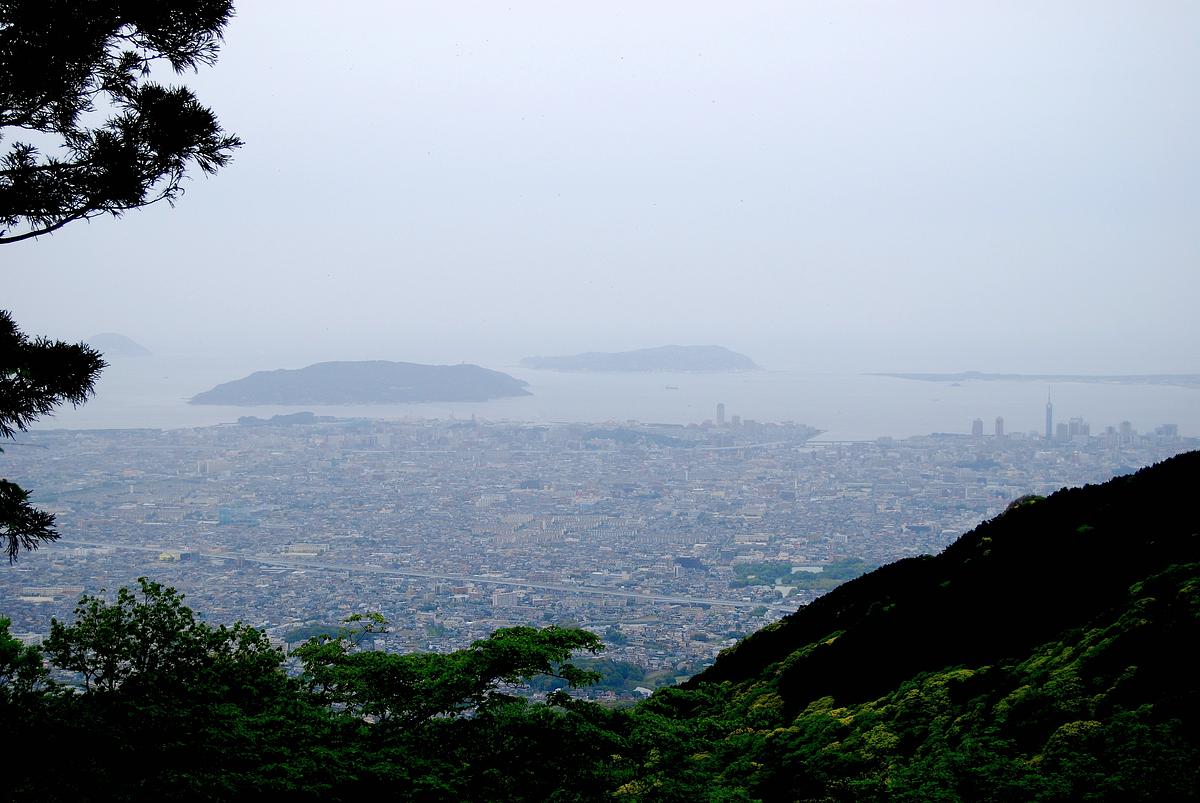 油山市民の森_山頂からの眺望