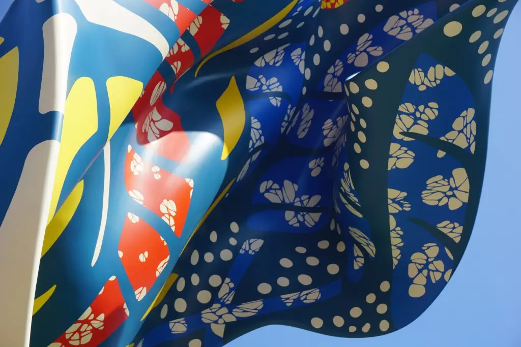 福岡市美術館の新たなシンボル 大型屋外彫刻作品《ウィンド・スカルプ