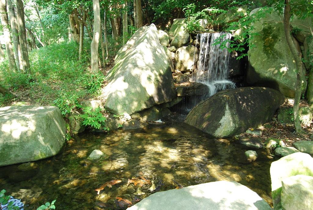 友泉亭公園_滝