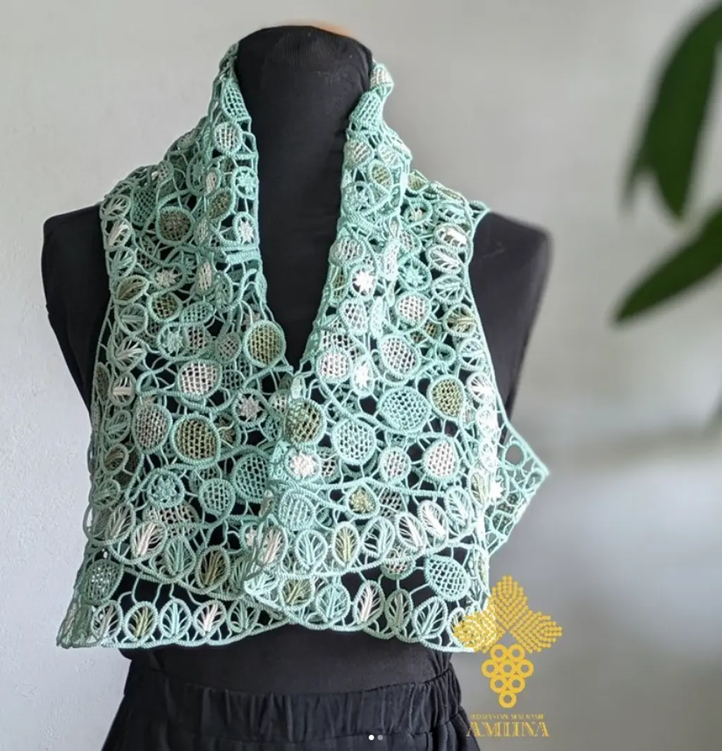 東欧のニードル刺繍レース「時空を超える伝統文化」展【天神パーク